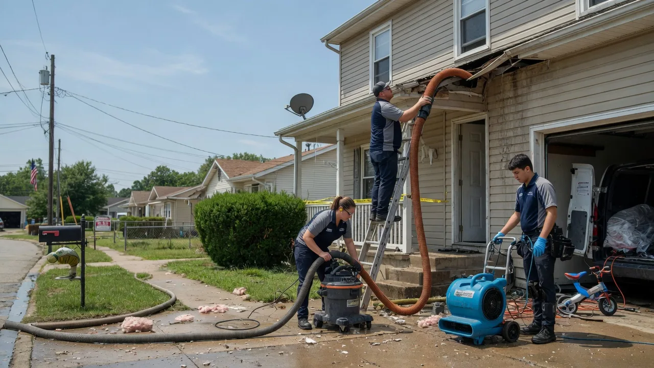Water Damage Restoration in South Holland, IL near me
